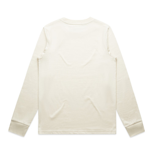 ECRU - BACK wo's-dice-l/s-tee-ecru-back